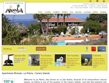 Tablet Screenshot of apartmentsmiranda.com